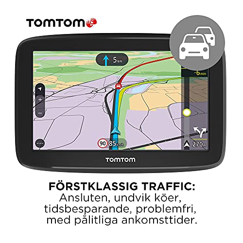 TomTom GO Classic 6 Inch Car Sat Nav with EU Maps and Traffic Alerts K608