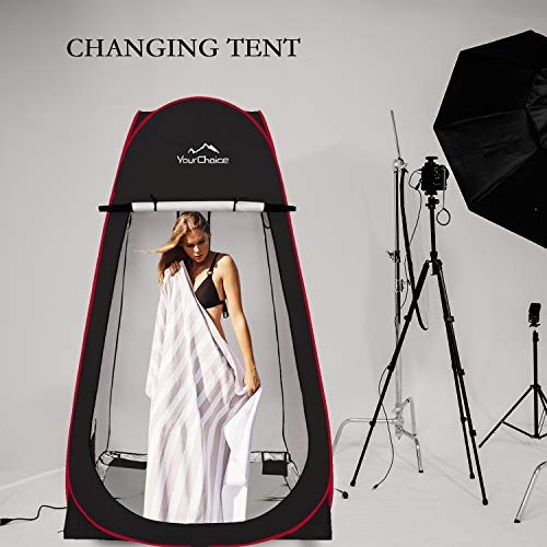 Pop Up Privacy Tent Camping Shower Changing Portable a7