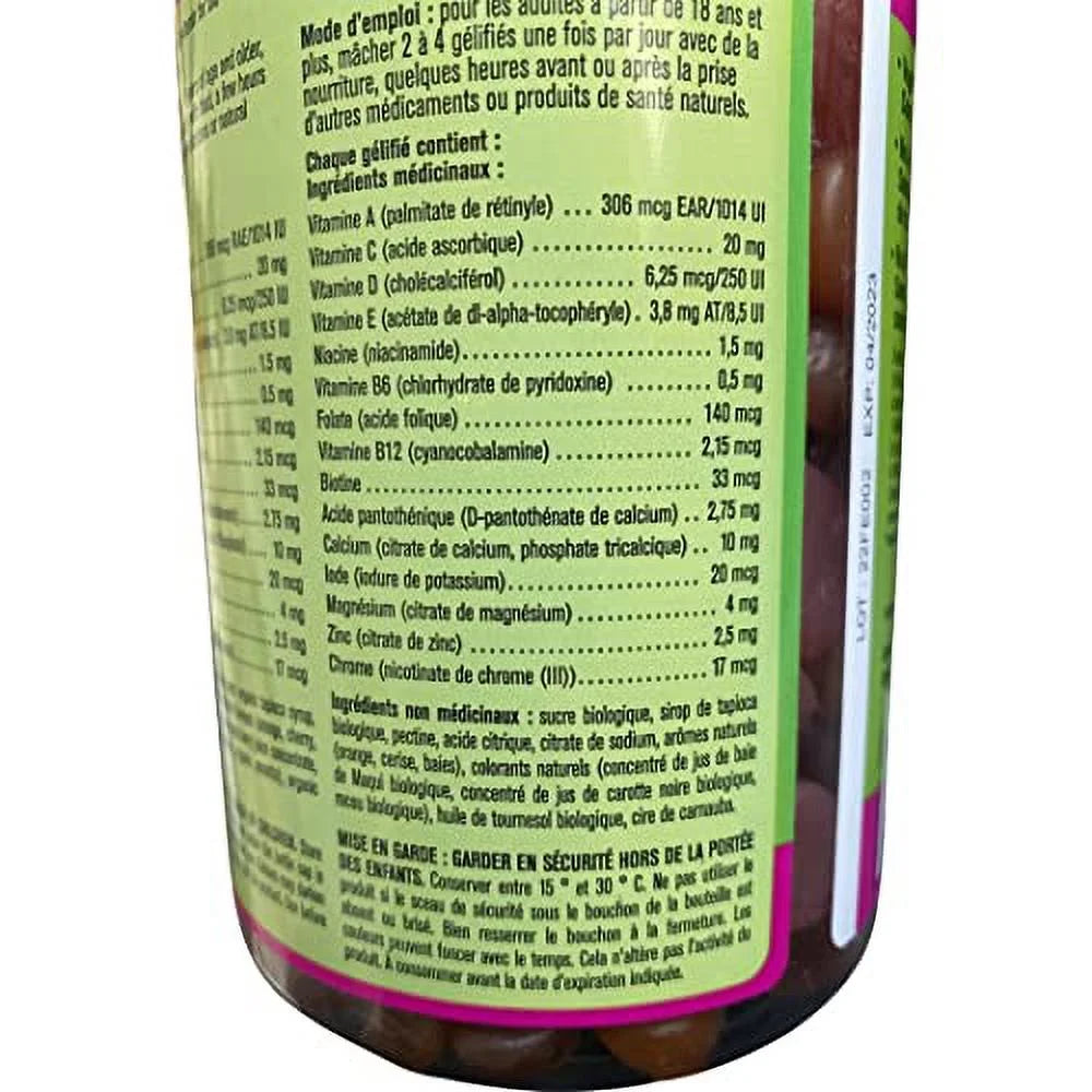 Kirkland Signature Adult Multi-Vitamin Gummies, 250 Count G7860