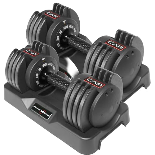CAP Barbell ADJUSTABELL Adjustable Round Dumbbell Weights G67342