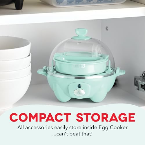 Egg Cooker 6 Capacity Electric Auto Shut Off Black a7