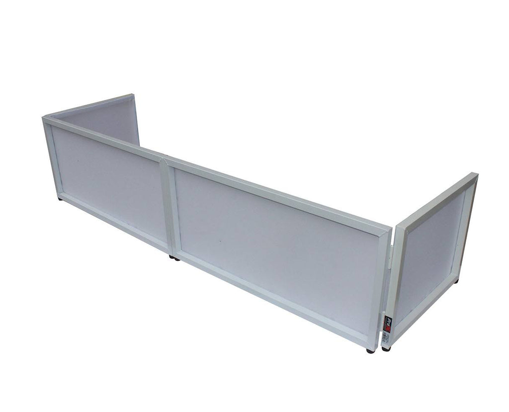 DJ Facade Wedding White Trim 6ft k7