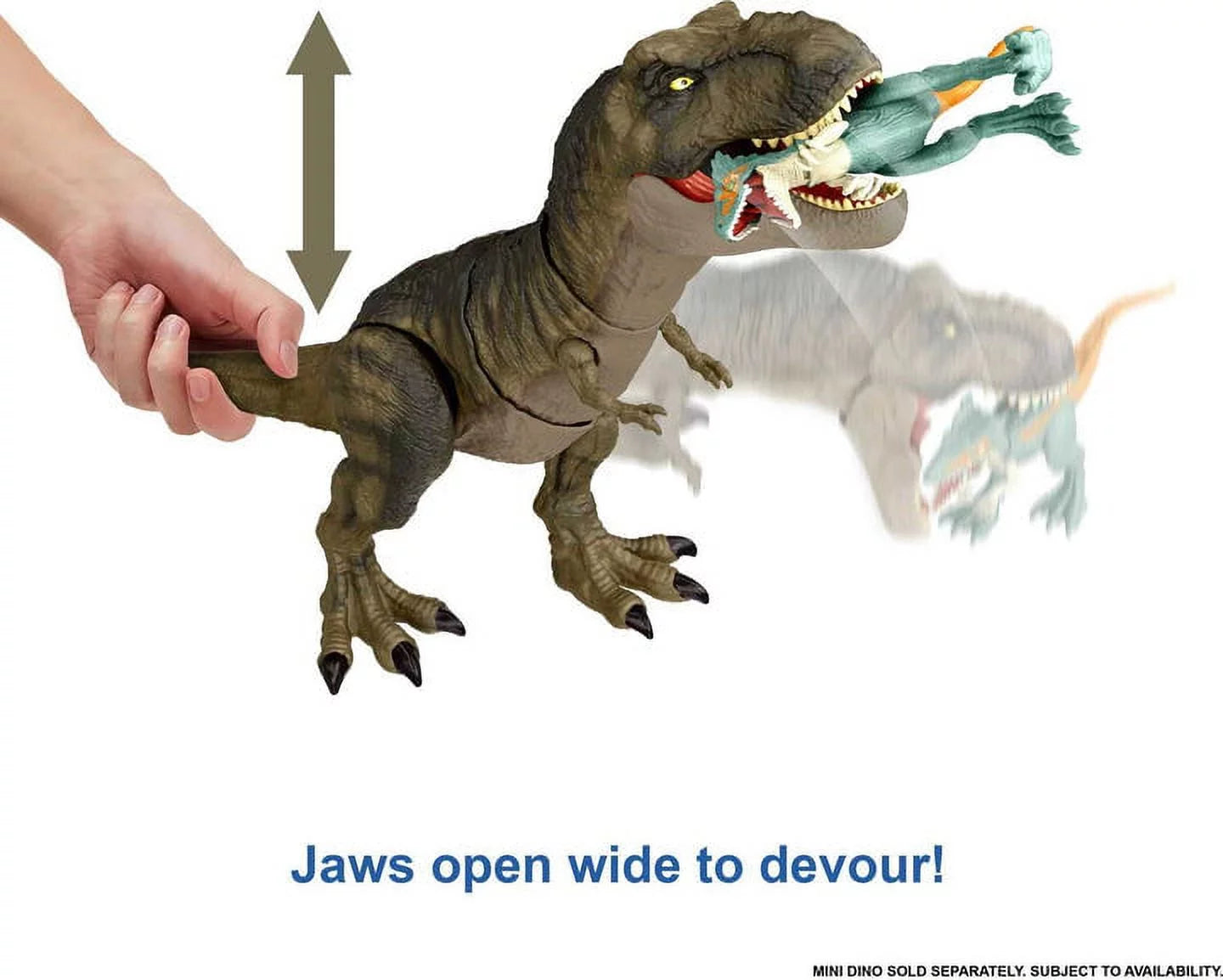 Tyrannosaurus Rex Dinosaur Action Figure 21in Sound Chomp Thrash Play k7