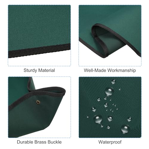 Repotting Mat Waterproof Foldable Soil Tray 39.4 x 29.5 in k7q