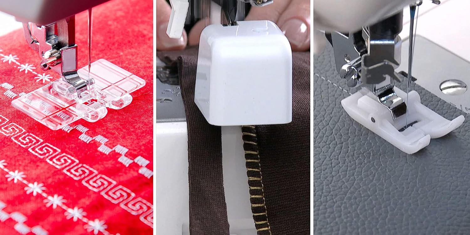 Heavy Duty Sewing Machine with 411 Stitch Applications a7k