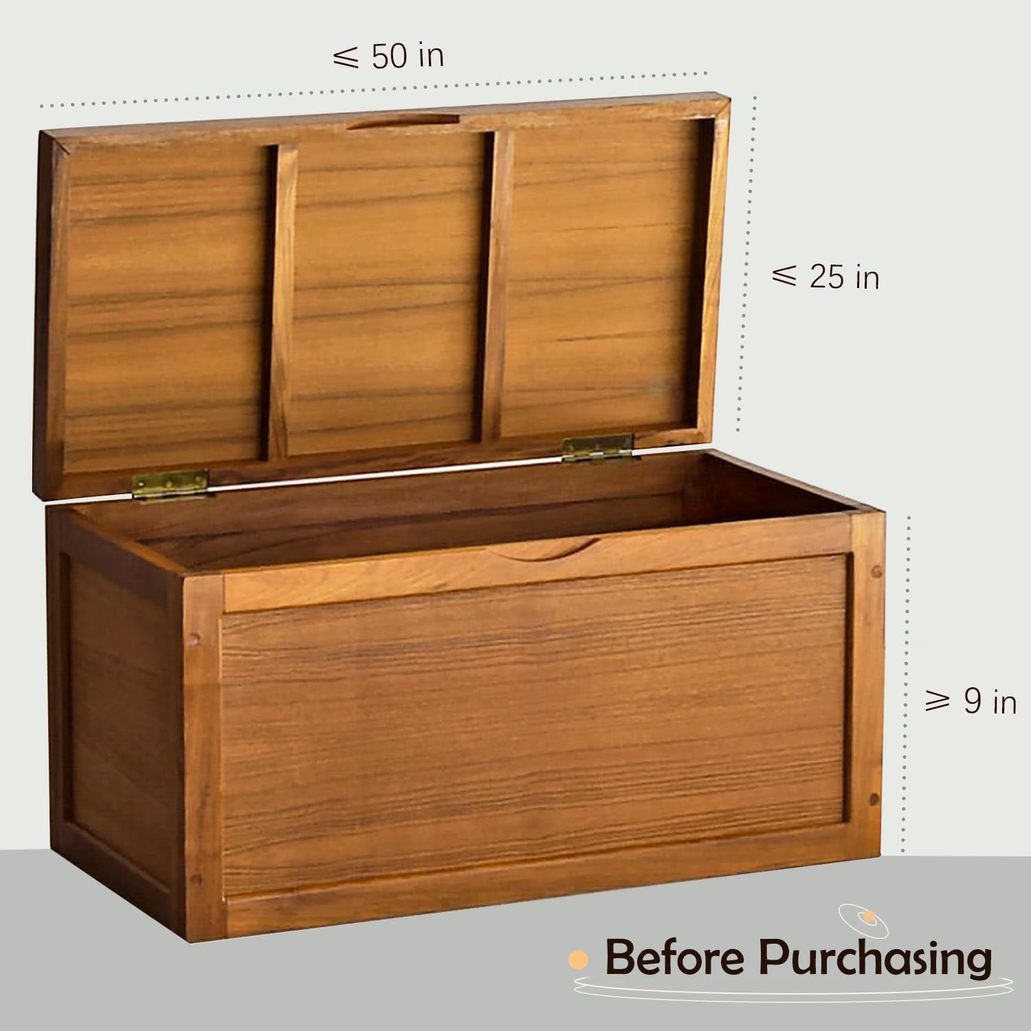 280N Gas Struts Soft Close Lid Stays for Toy Box Chest, Pack of 2 E5065
