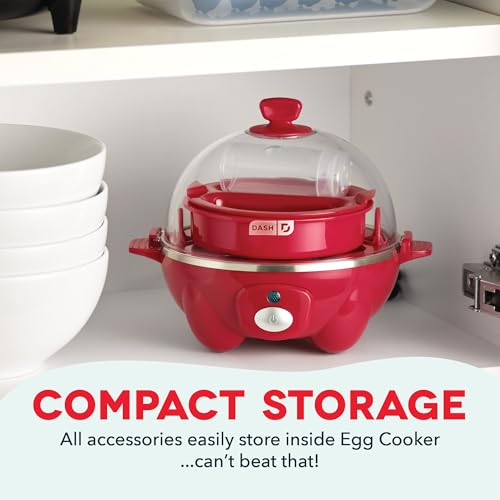 Egg Cooker 6 Capacity Electric Auto Shut Off Black a7