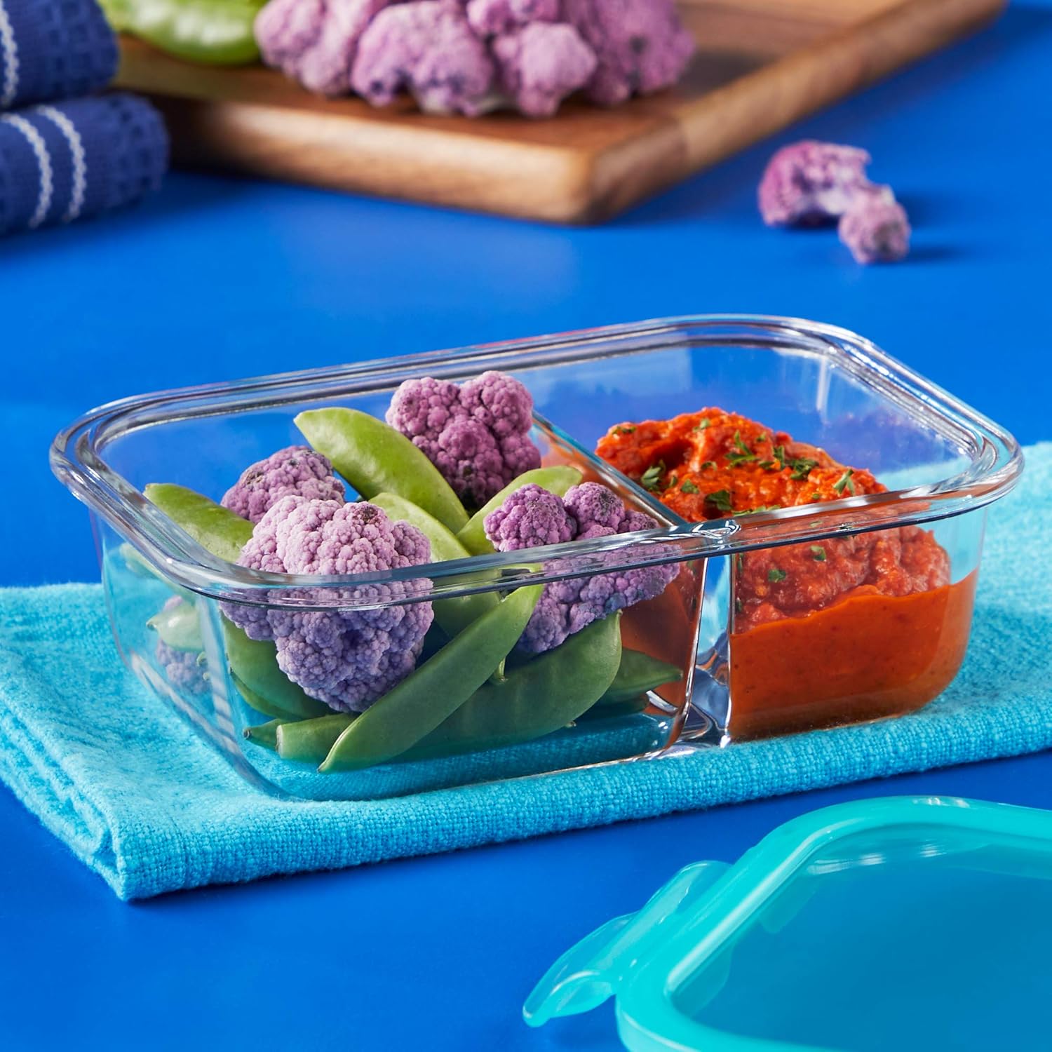 Pyrex Mealbox 10-Pc Bento Box Set, Divided Glass Food Storage Containers K741