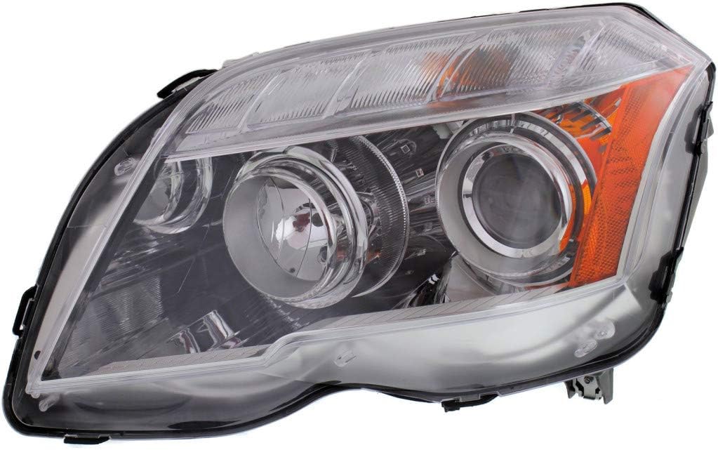 Headlight Assembly Halogen Pair 2010 2012 GLK350 a7