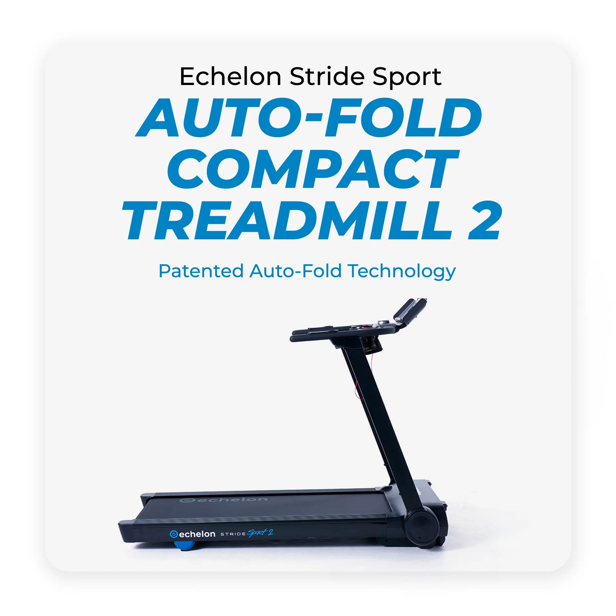 Compact Auto-Fold Treadmill with 12 Incline Levels a7k