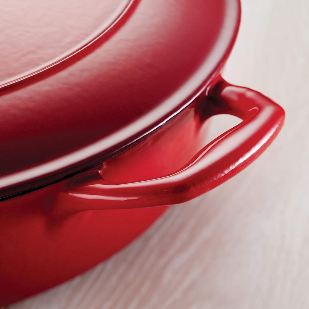 Tramontina Enameled Cast Iron Saucier 3-Quart Red S150056