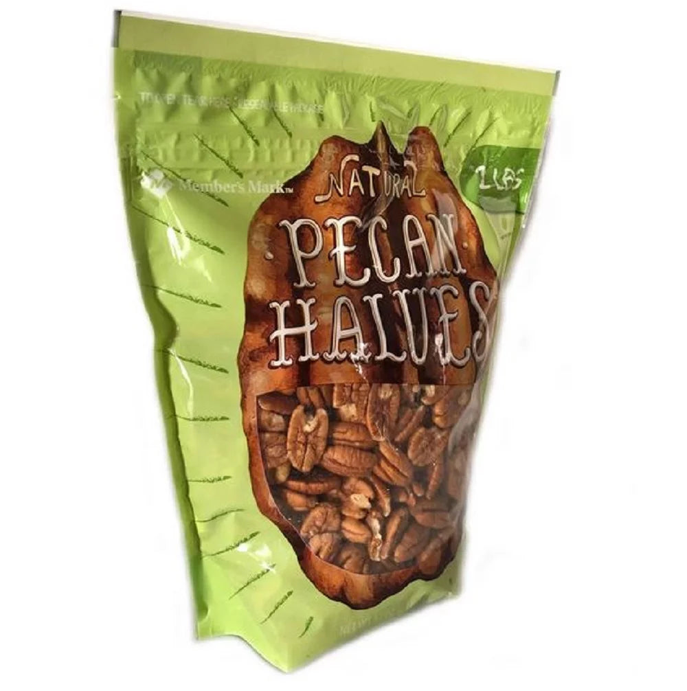 Member S Mark Natural Pecan Halves 2 Pack C7104