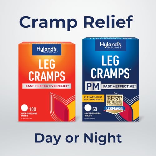 Leg Cramps PM Tablets Nighttime Formula Quick Dissolving 50 Count a7