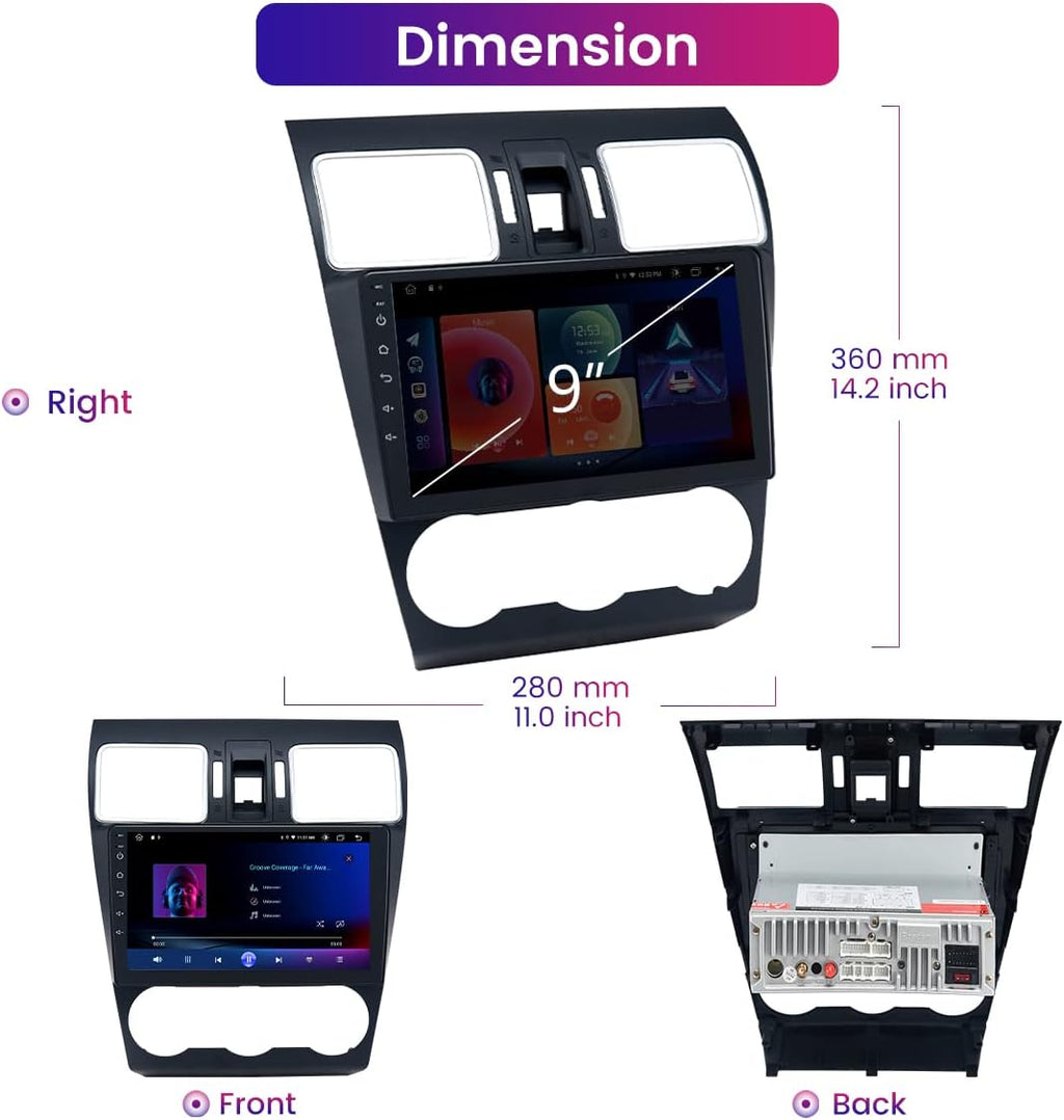 Car Stereo Bluetooth Navigation Carplay Android Auto 1280x720 IPS Touch Screen 4GB+64GB q7