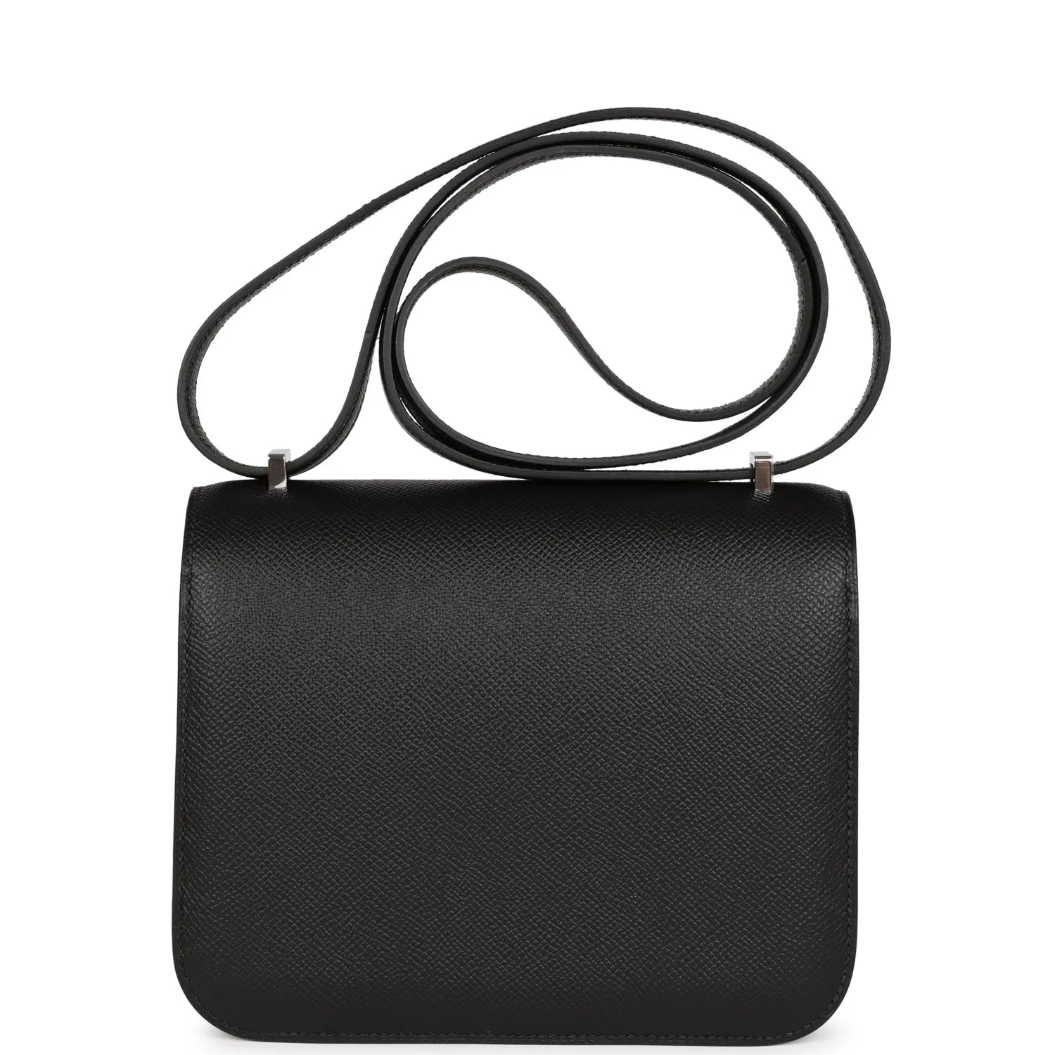 Black Epsom Leather Crossbody Bag k7