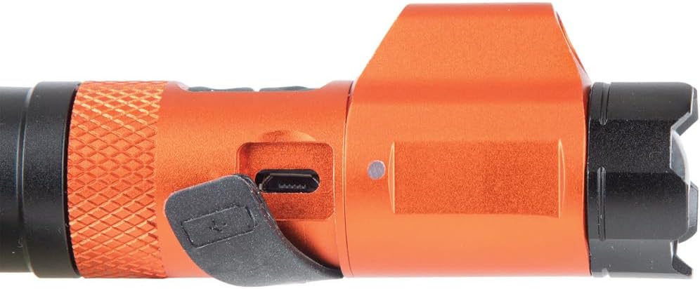 Magnetic LED Flashlight 350 Lumen Rechargeable Twist Focus a7