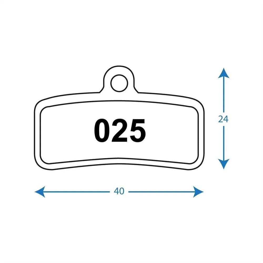Brake Pads for 4-Piston Calipers k7m