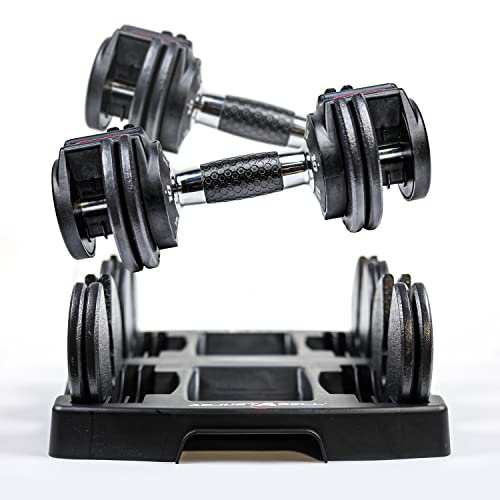 CAP Barbell ADJUSTABELL Adjustable Round Dumbbell Weights G67342