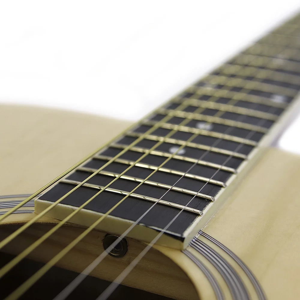 Acoustic Dreadnought Guitar 41 Inch Natural Finish k7