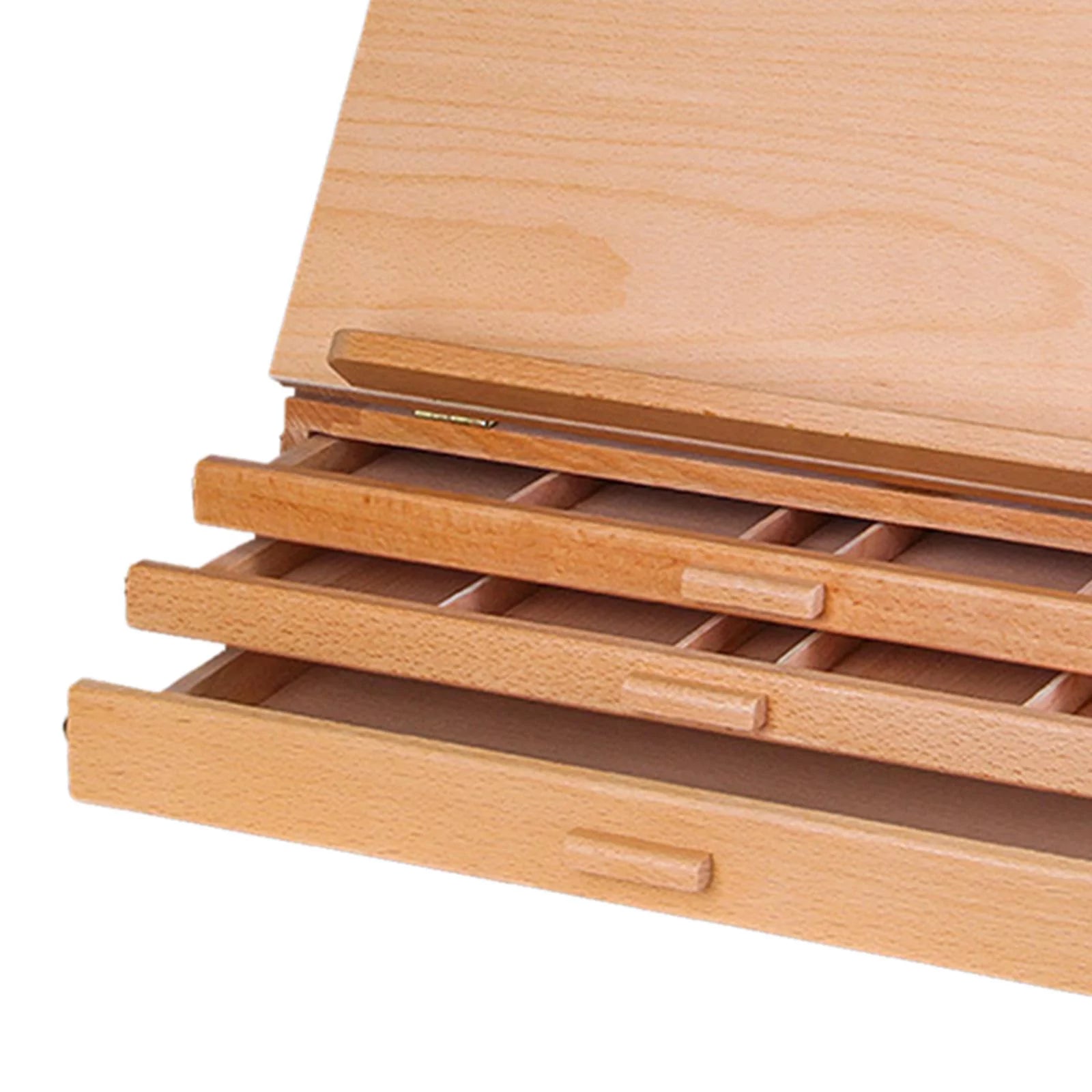 Wood Adjustable Drawing Table Desk Easel 40x27CM B605136
