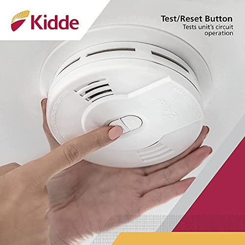 Kidde Smoke Detector, 10-Year Battery, LED Indicators T701