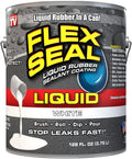 Flex Seal Liquid, Liquid Rubber Coating Sealant, Waterproof, Flexible, Breathable, and UV Resistant, Roof Repair, Basements, RV, Campers, Trailers, Marine, EPDM, Masonry, 1 Gallon, White