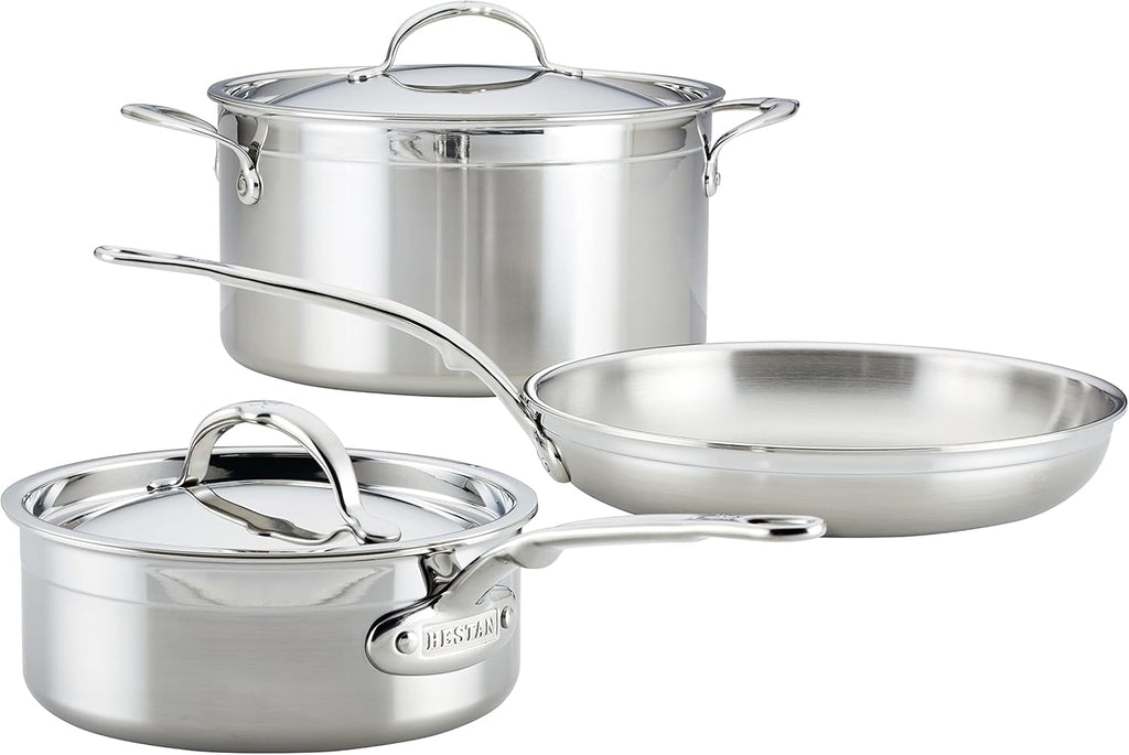 Hestan ProBond 5-Piece Stainless Steel Cookware Set Q67440