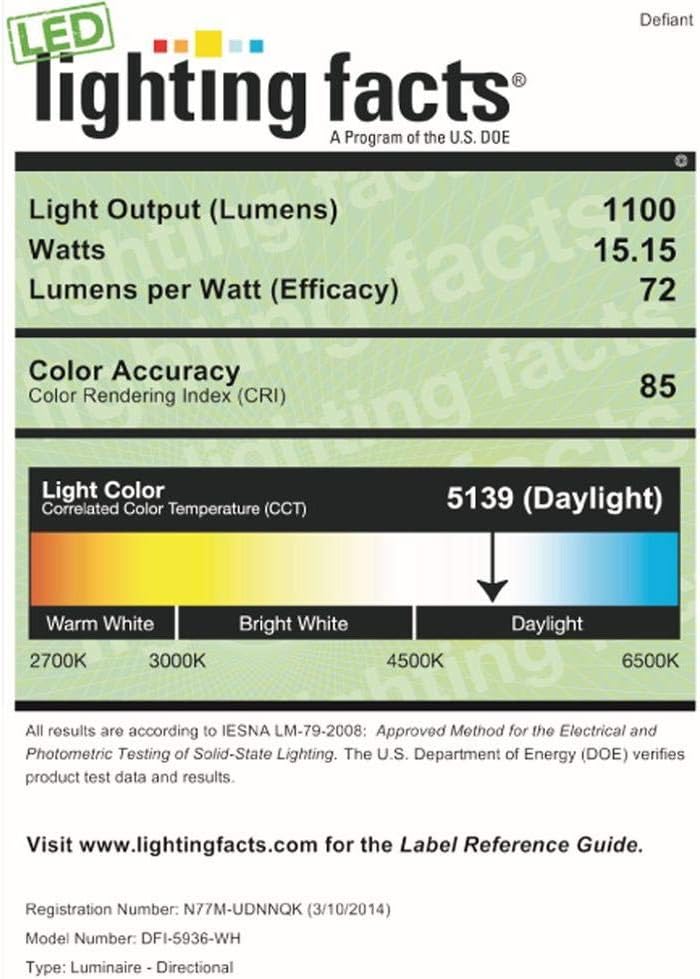 Defiant DFI-5936-BK 180-Degree 2-Head Outdoor Motion Activated Flood Light O300677
