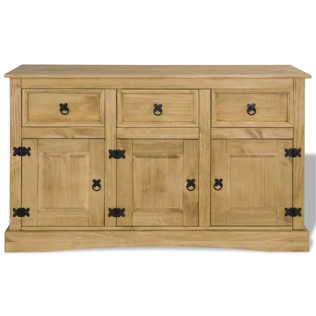 Festnight Sideboard Solid Mexican Pinewood Corona L58347