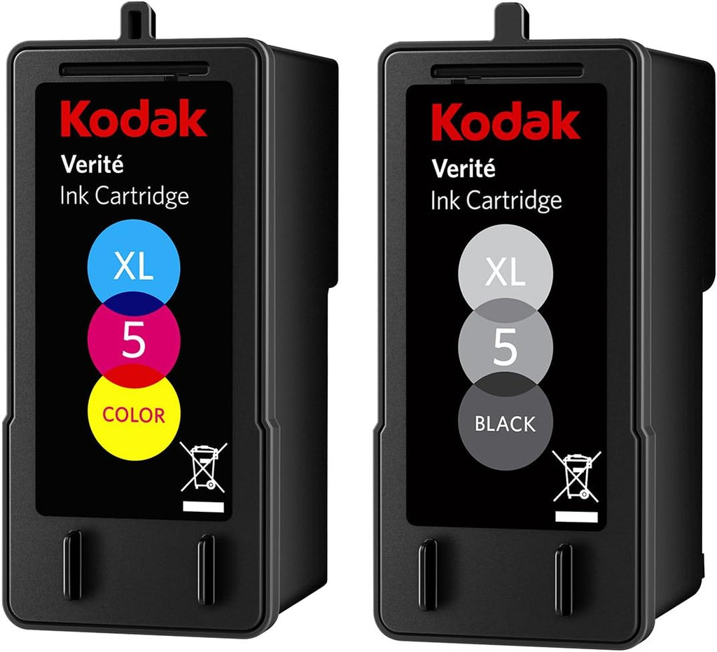 Ink Cartridge Bundle Black Color for Kodak Verite Printers a7