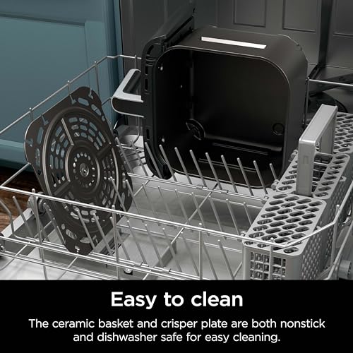 Air Fryer 4-in-1 5 QT Nonstick Basket Grey k7p