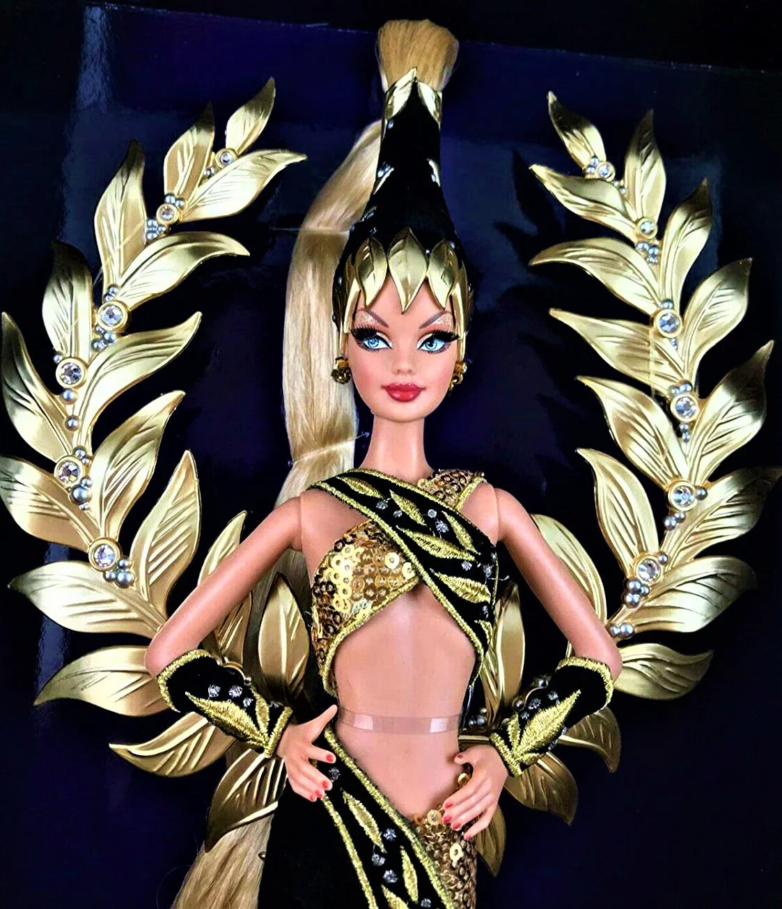 Golden Legacy Barbie Doll Bob Mackie Gold Label Limited Edition 2009 Mattel B414