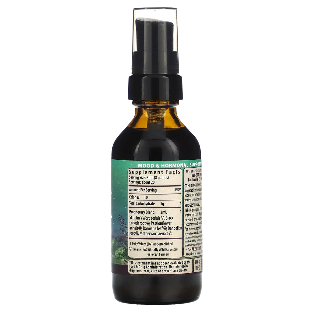 WishGarden Herbs Postpartum Emotional Baby Blues, 2 fl oz G22898