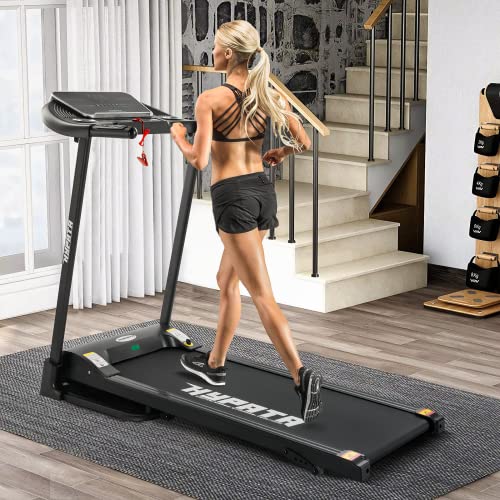 Folding Electric Treadmill with Incline for Home Running Walking a7