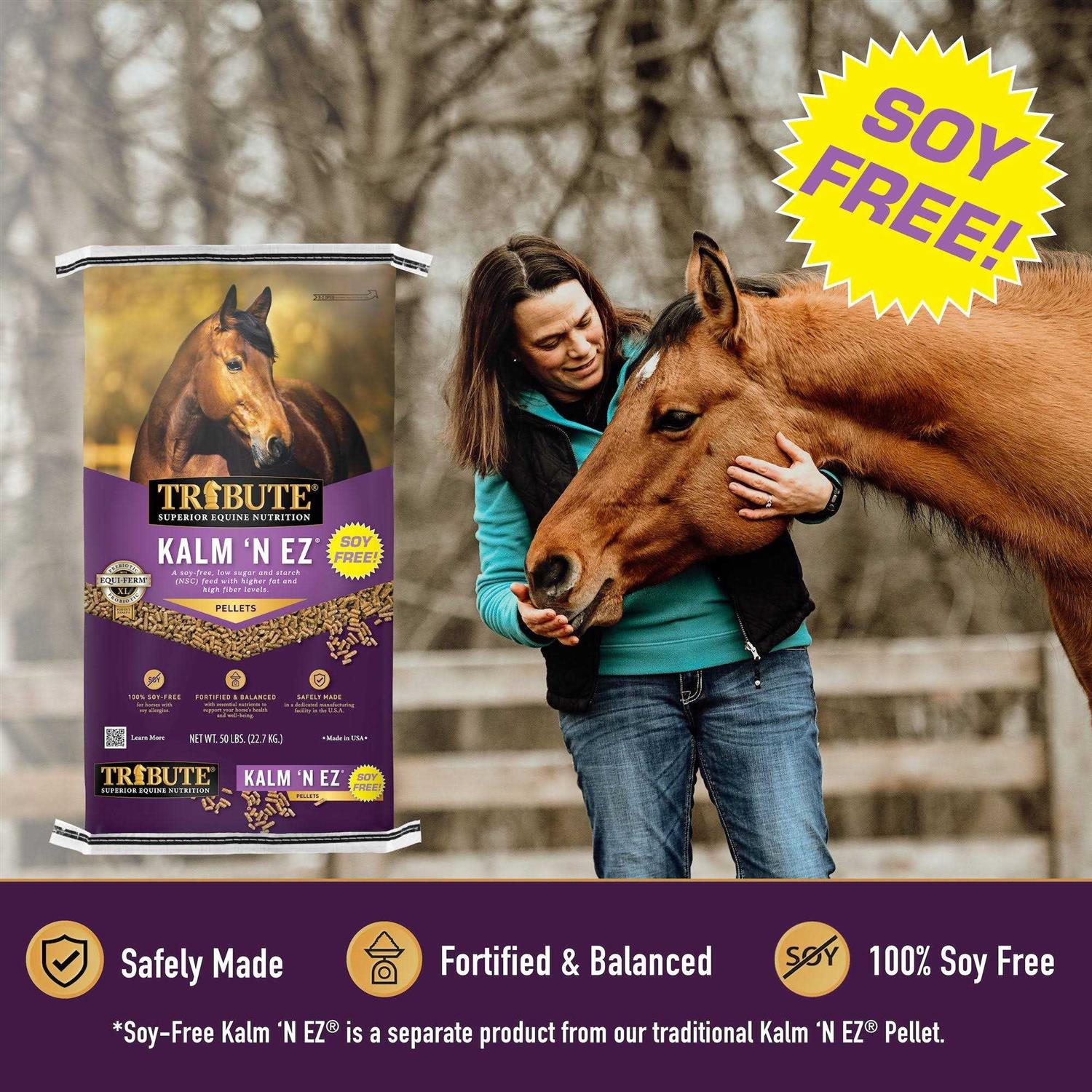 Horse Feed Pellets Soy-Free Kalm N EZ a7