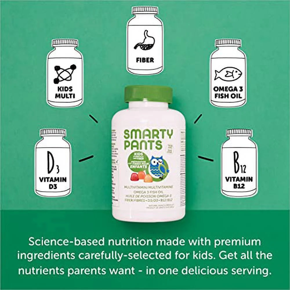 SMARTYPANTS Kids Complete +Fiber, 120 Count I187