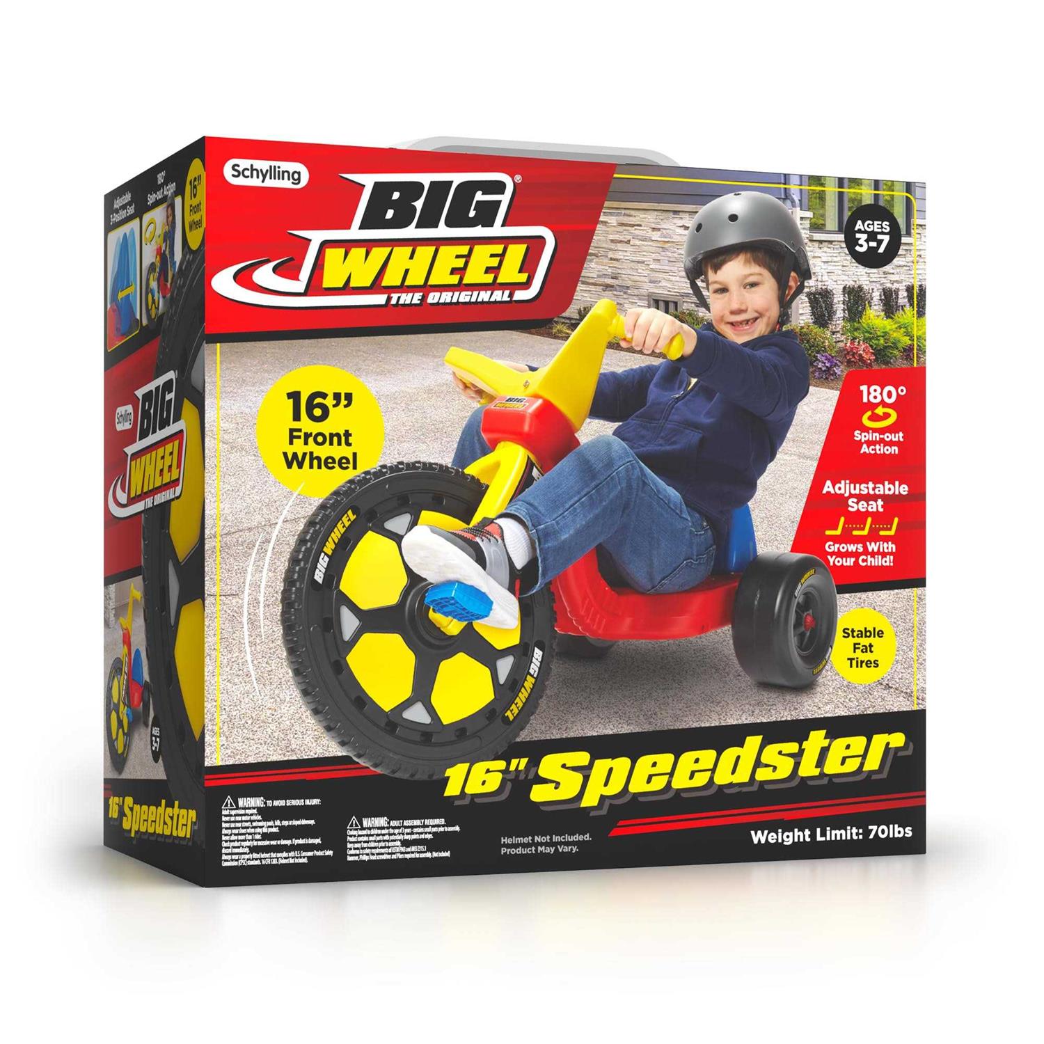 Big Wheel Speedster Toy Car k7p