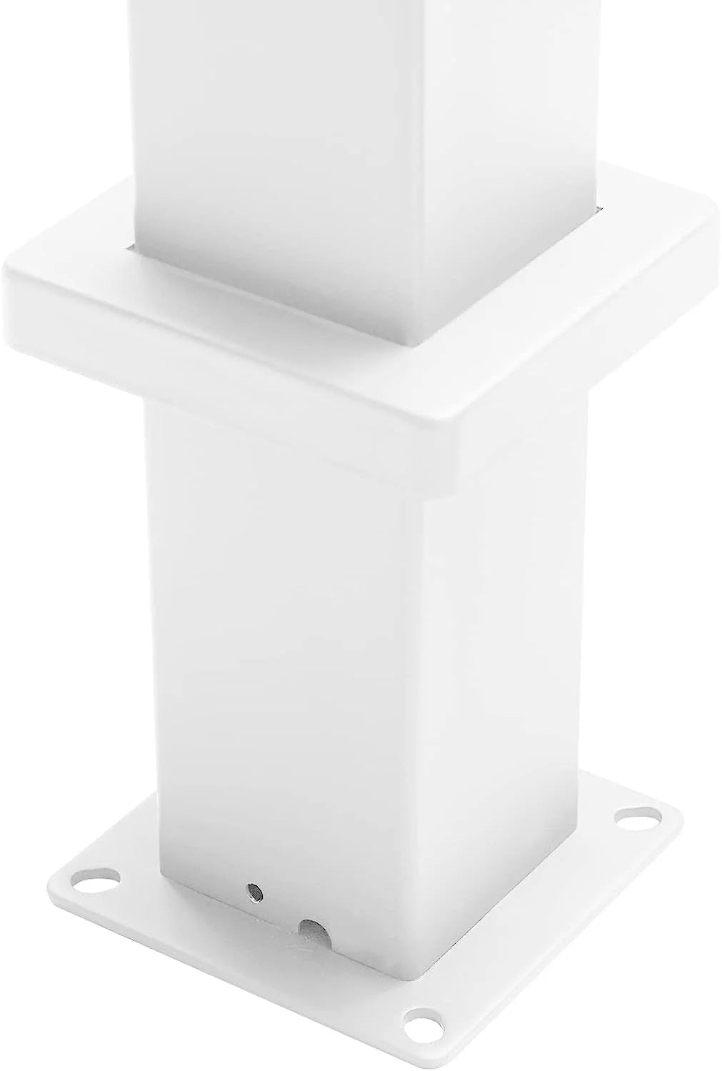 MIRADOR 111S Louvered Pergola 10' x 10' Aluminum Gazebo with Adjustable Roof, White O7051