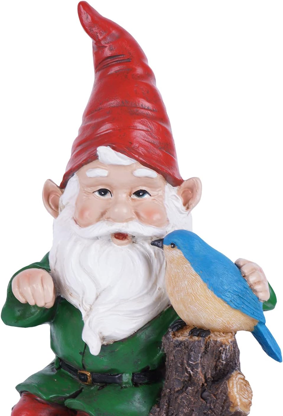 Outdoor Gnome Statue Hand-painted Garden Decor a7k