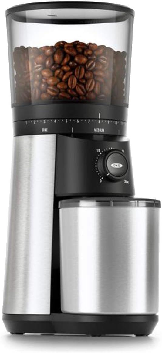 OXO BREW 9 Cup Programmable Coffee Maker with Conical Burr Grinder - Stainless Steel/Black G500956