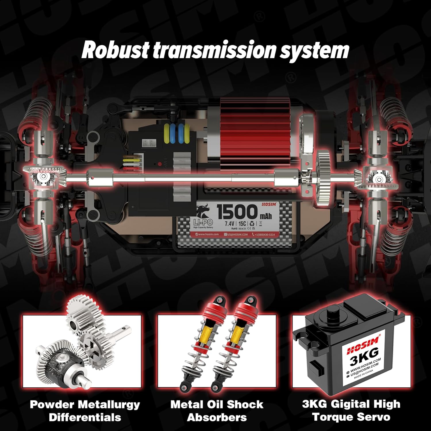 RC Car 1:10 Scale 48+ KMH Remote Control Truck a7