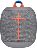 Logitech WONDERBOOM 2 Portable Waterproof Bluetooth Speaker - Wireless Boom Box - Non-Retail Packaging Crushed Ice Grey