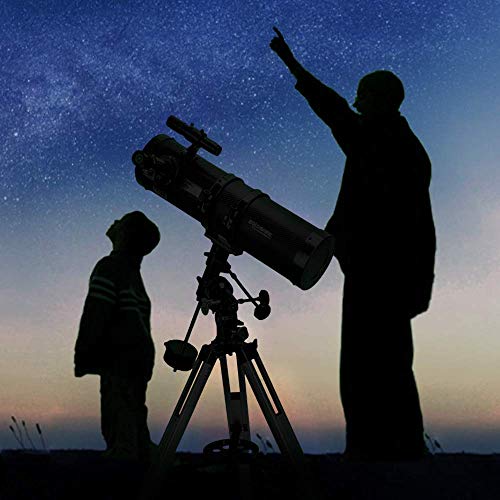 Telescope 130EQ Newtonian Reflector for Adults, with Barlow Lens & Moon Filter F636