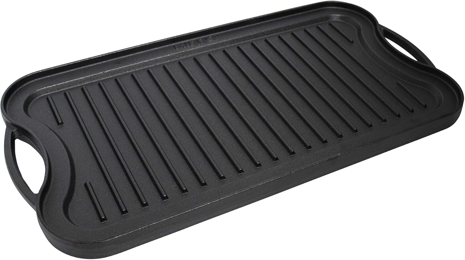 Mirro MIR-19055 Pre-Seasoned Cast Iron Reversible Grill/Griddle with Handles, 20 Inch G184927