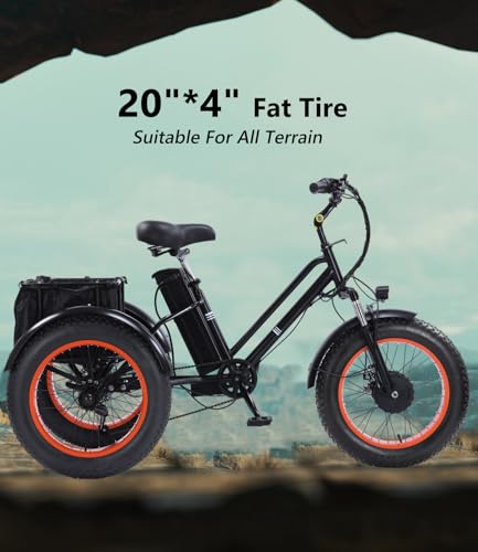 Electric Tricycle 3 Wheel Bike for Adults a7