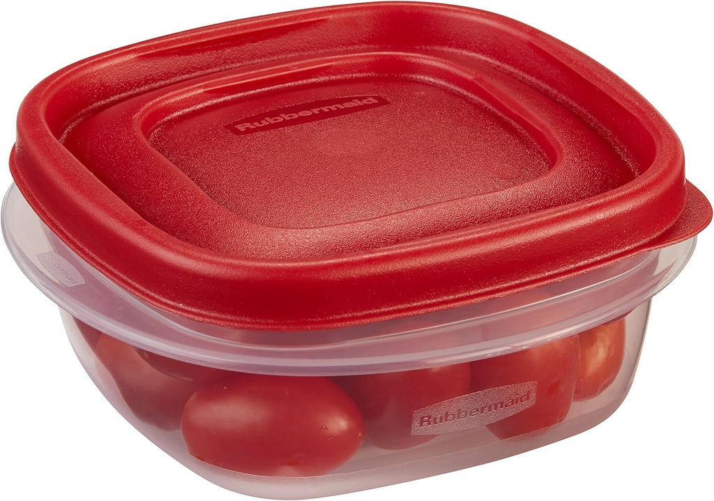 Rubbermaid Easy Find Lids Food Storage Containers, 1.25 Cup, 4-Piece Set K208969