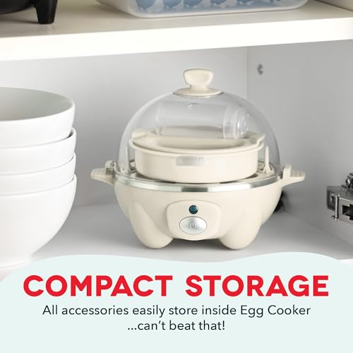 Egg Cooker 6 Capacity Electric Auto Shut Off Black a7