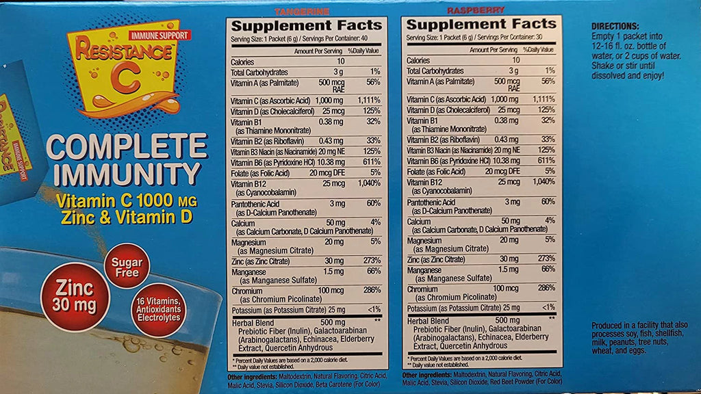 Immune Support C with Tangerine Raspberry, 70 Count A2864