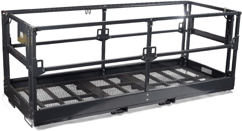 Mesh Telehandler Work Platform Safety Basket Forklift Cage k7p