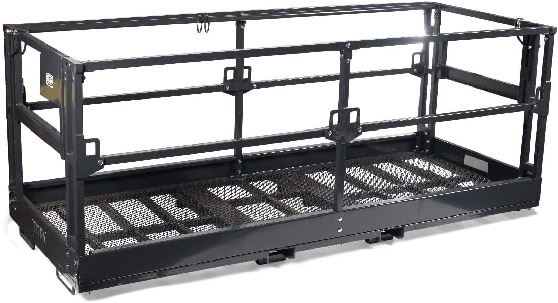 Mesh Telehandler Work Platform Safety Basket Forklift Cage k7p